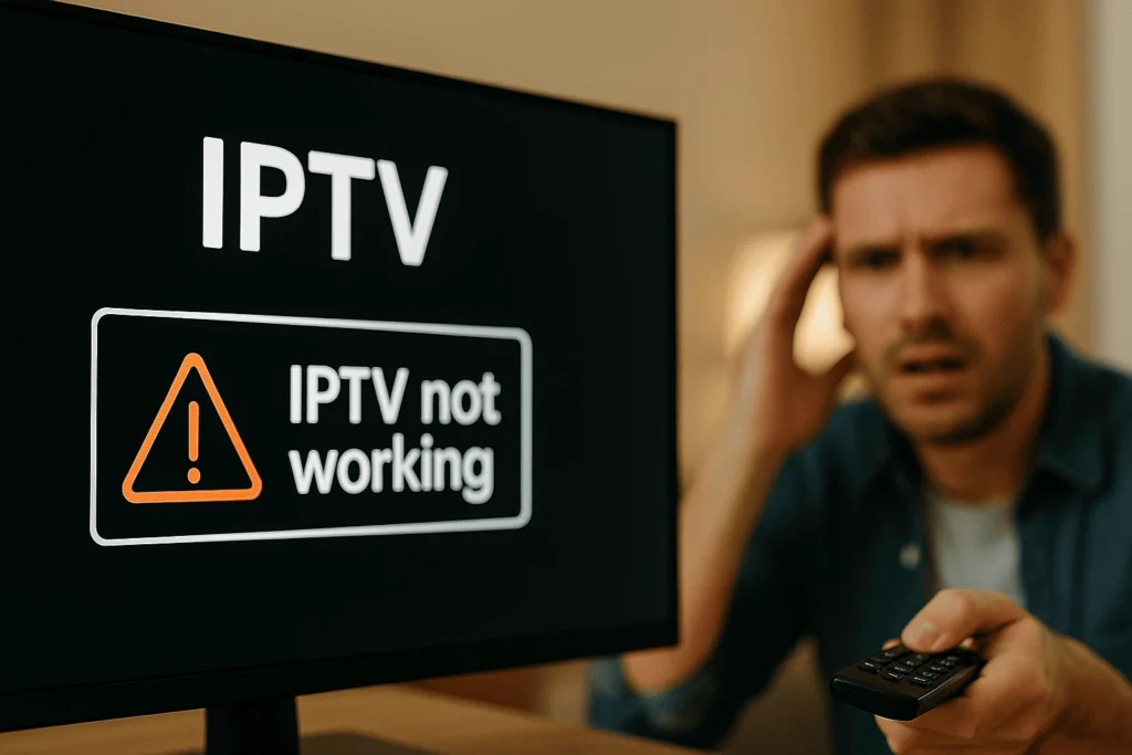 Problème de flux IPTV avec mise en mémoire tampon – crash IPTV et dépannage"