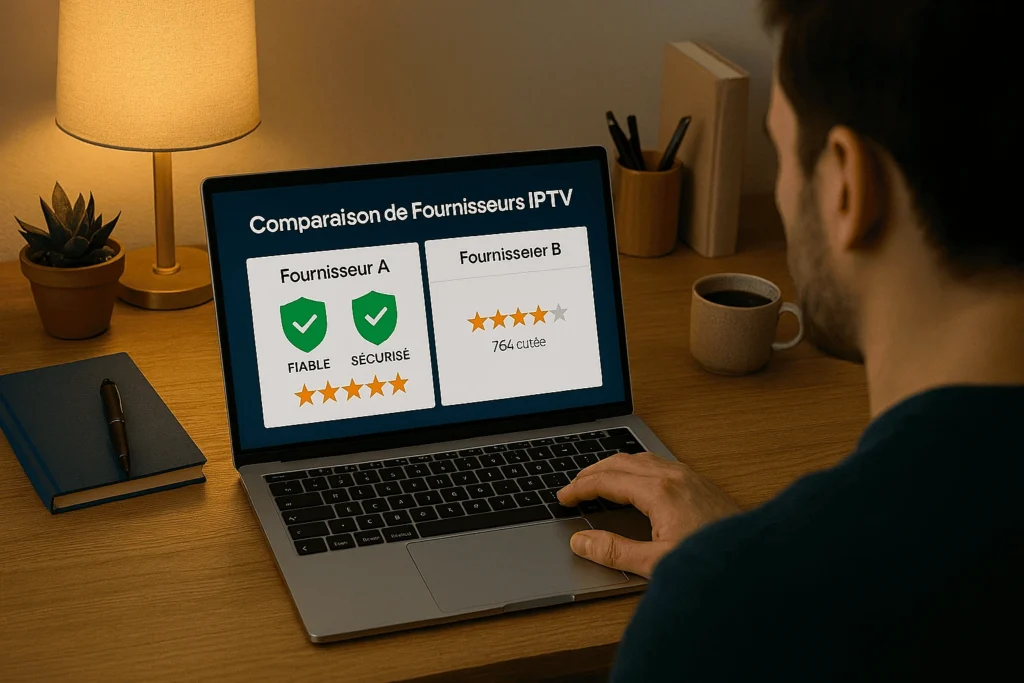 Comparaison de fournisseurs IPTV fiables avec avis clients et garanties de service