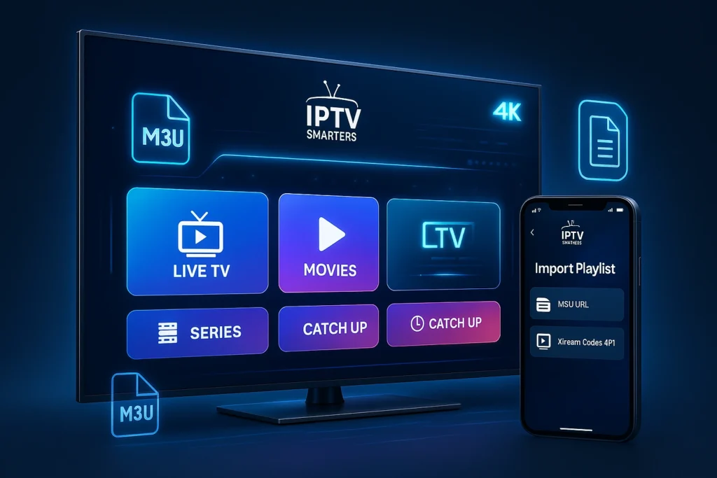 IPTV Smarters Player playlist M3U