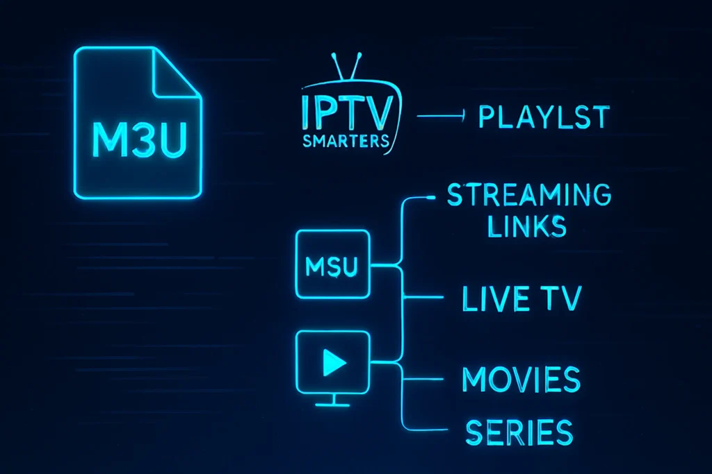 IPTV Smarters Player playlist M3U