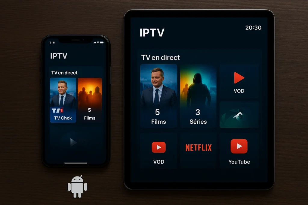 application IPTV idéale