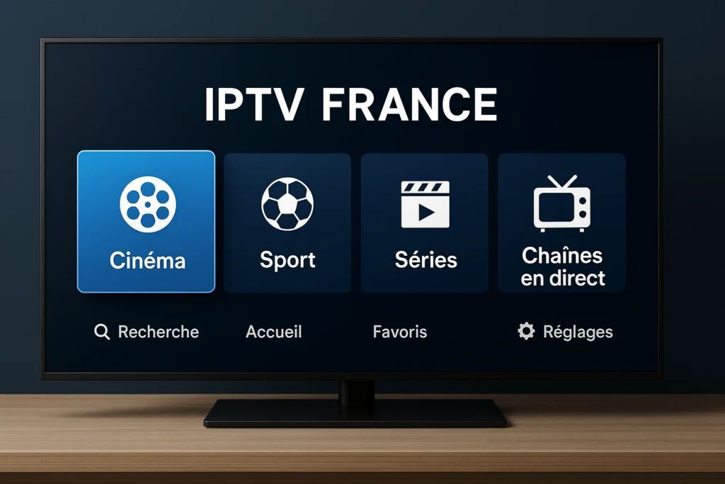 IPTV France chaînes sport et cinéma