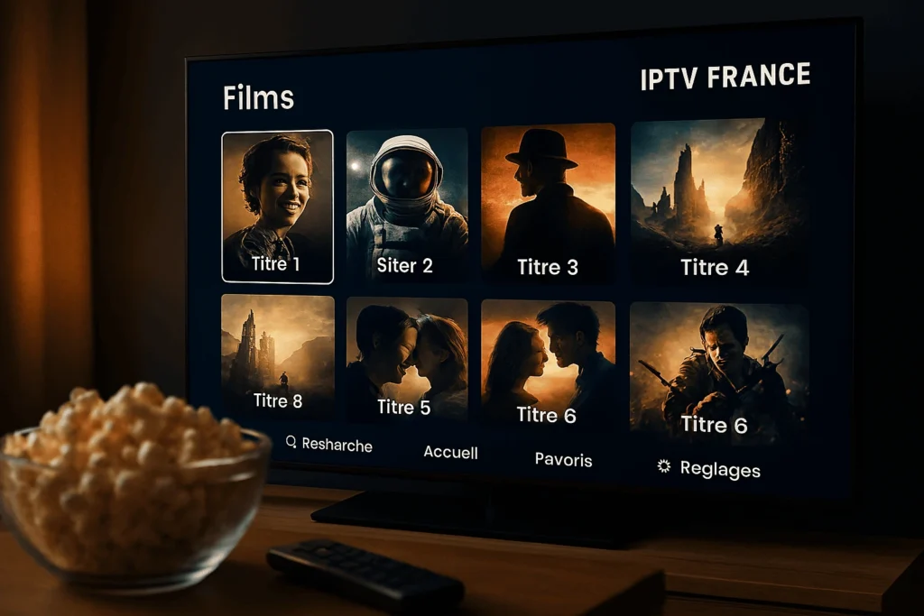 IPTV France chaînes sport et cinéma
