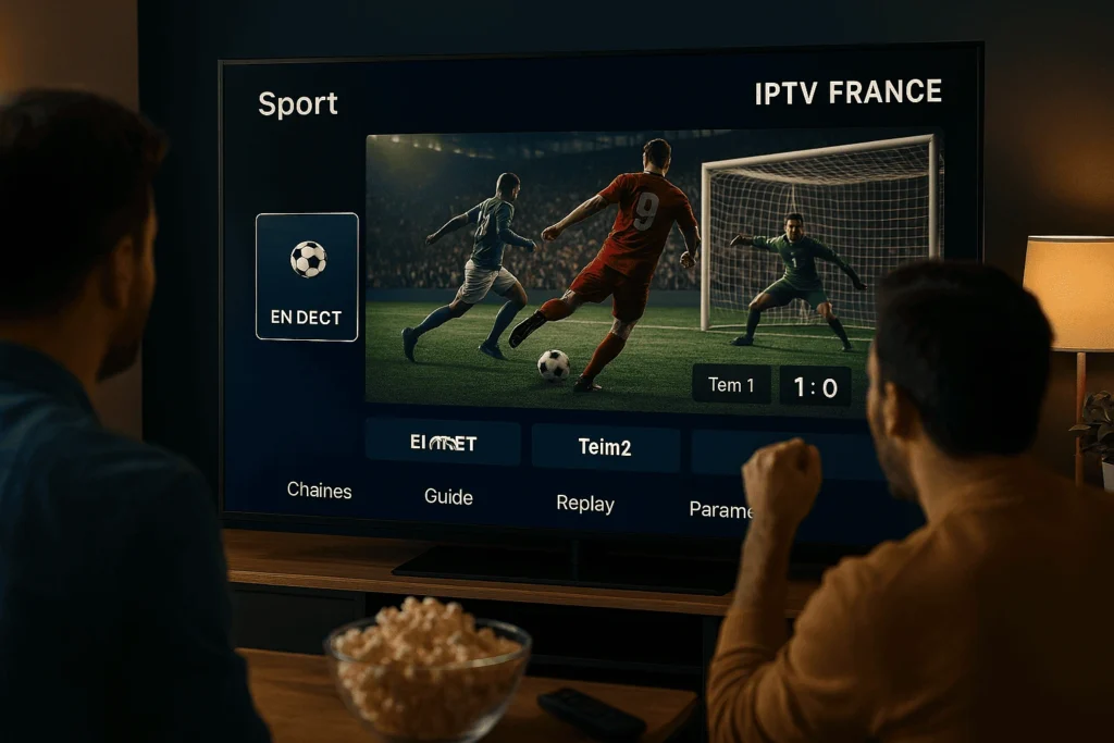 IPTV France chaînes sport et cinéma