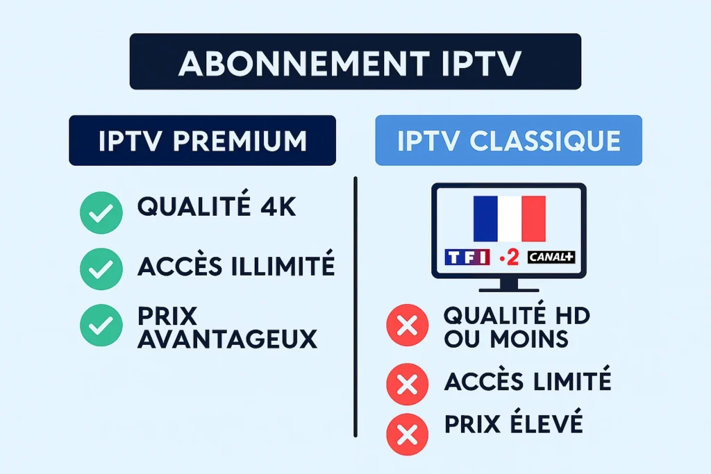 service iptv français