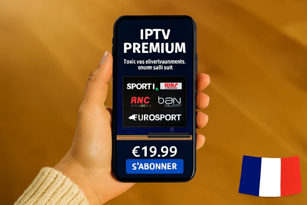 IPTV fiable avec chaînes sport