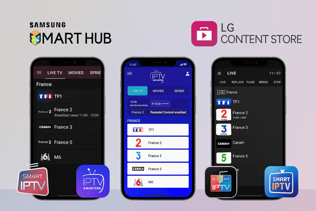 IPTV Samsung LG