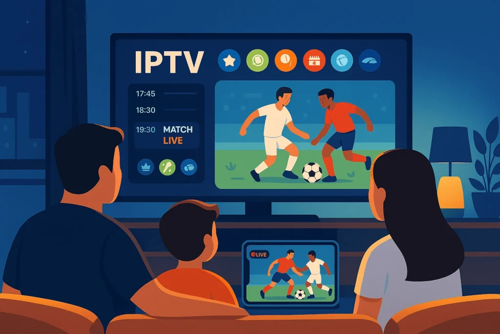 iptv chaînes sport