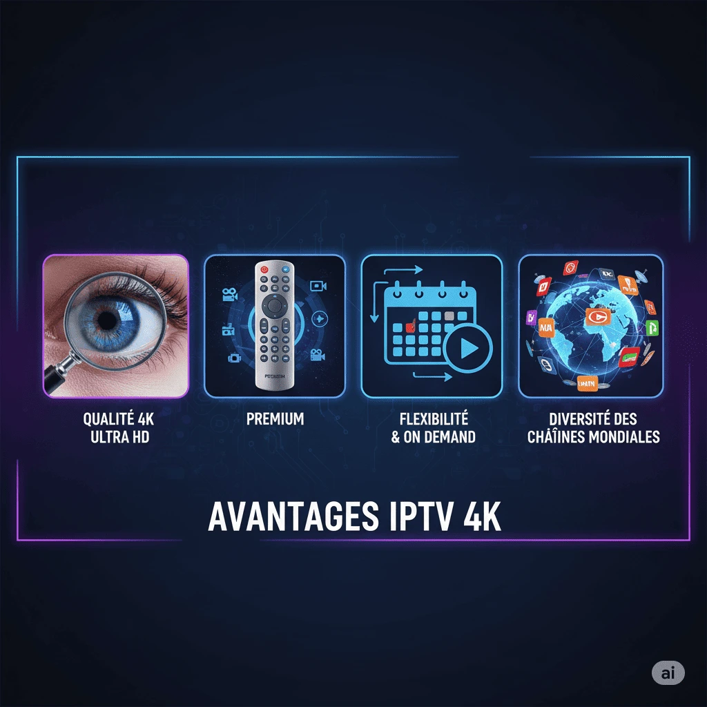 IPTV avec 4K