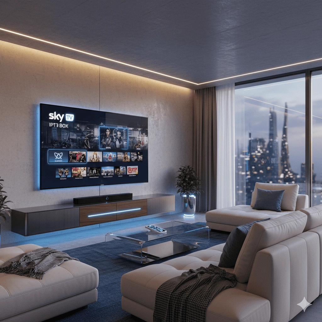 sky tv iptv box