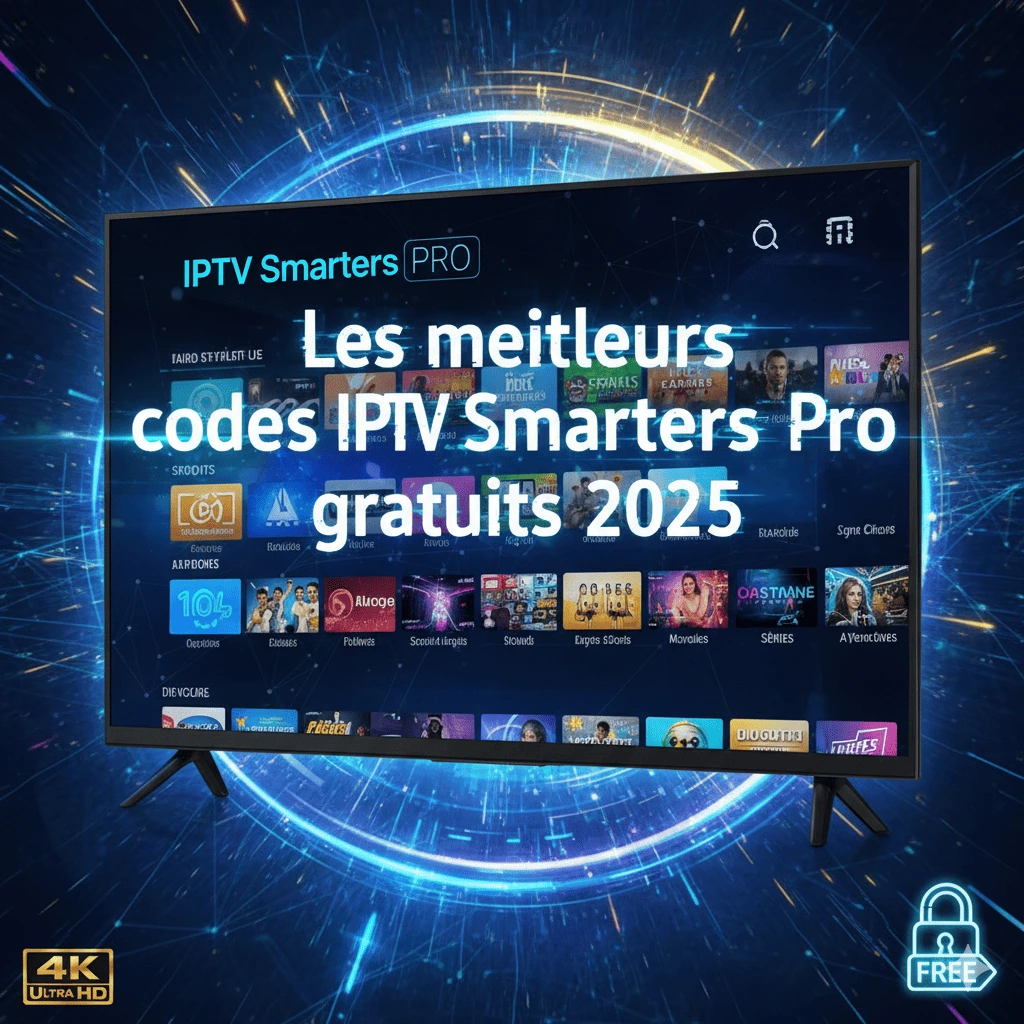 code iptv smarters pro gratuit 2025
