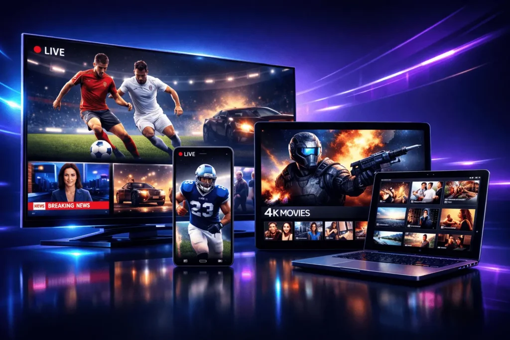 Xtream IPTV M3U Smart TV