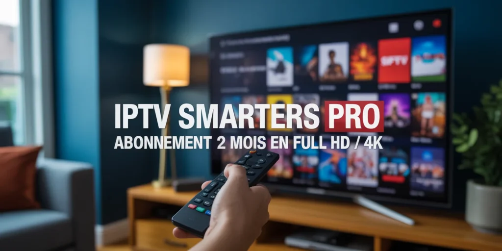 abonnement Xtream IPTV M3U streaming chaînes HD et 4K