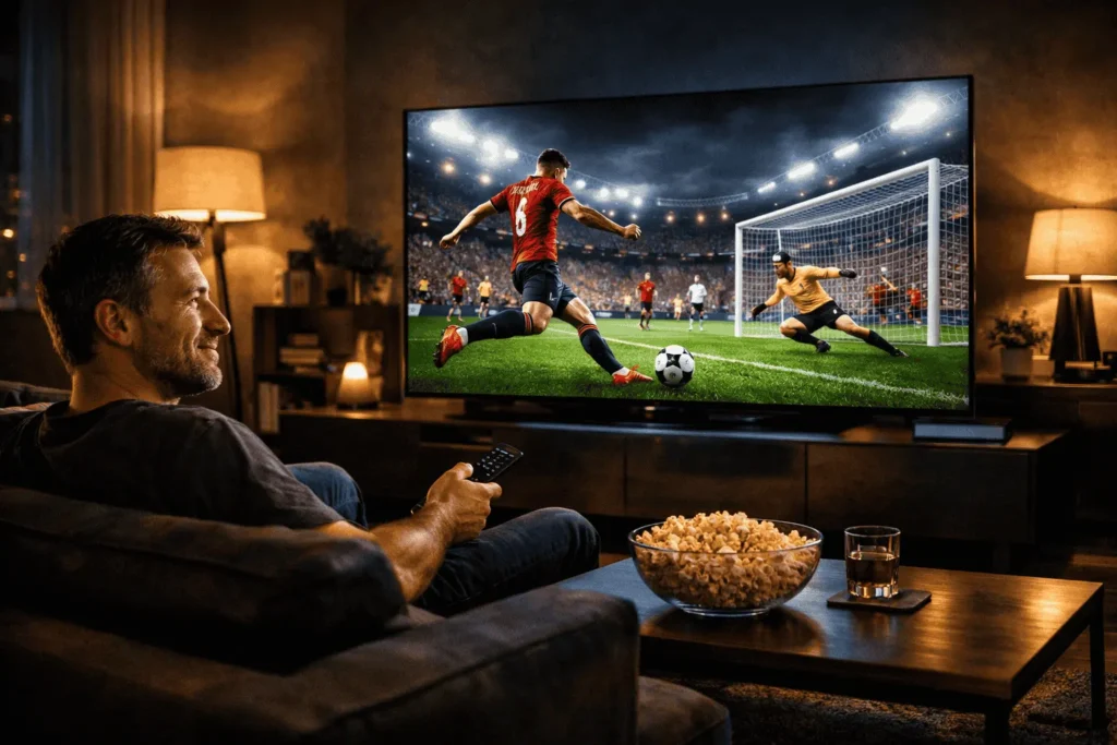 Acheter un abonnement IPTV 4K — regarder le sport en Ultra HD dans son salon avec iptv-4ksmart