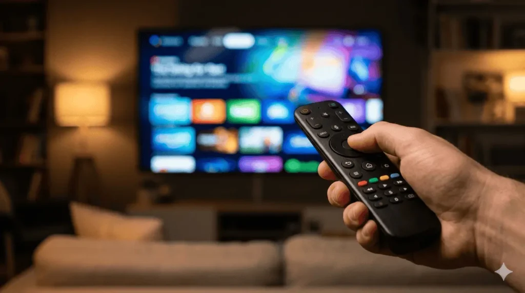 Configuration d'un code iptv france 2026 sur Smart TV