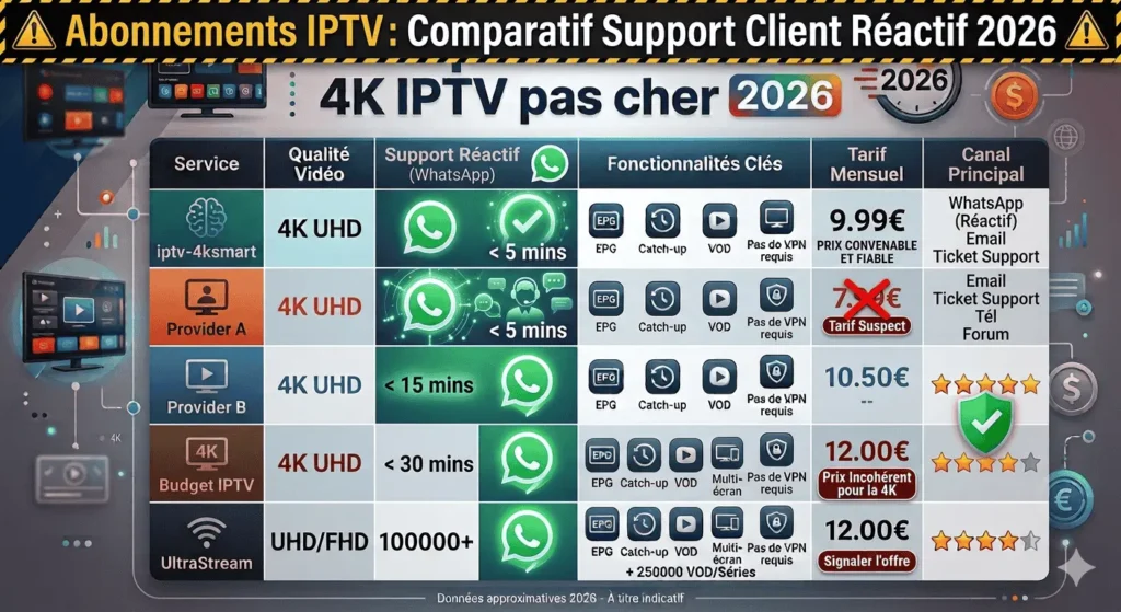 4k-iptv-pas-cher-support-whatsapp.— “Support client  réactif abonnement IPTV