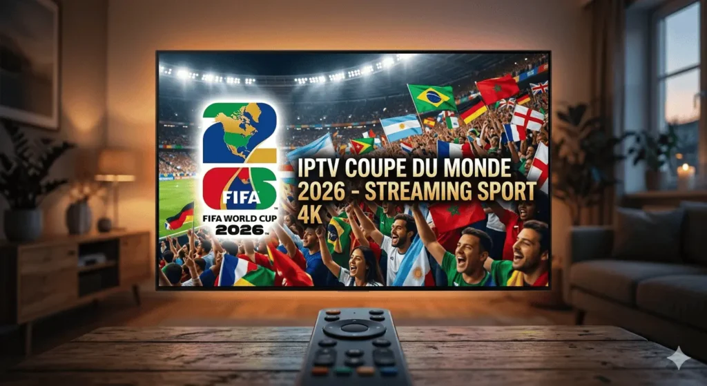 Guide ultime pour profiter de l'IPTV Coupe du Monde 2026 en direct.