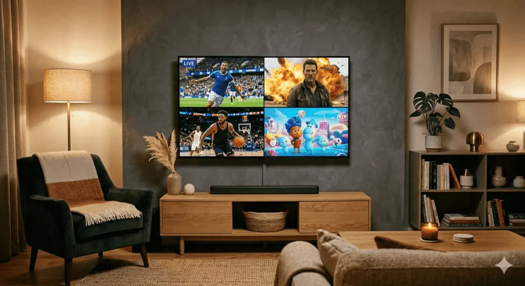  Meilleur IPTV Premium en 2026 sur Smart TV en qualité 4K