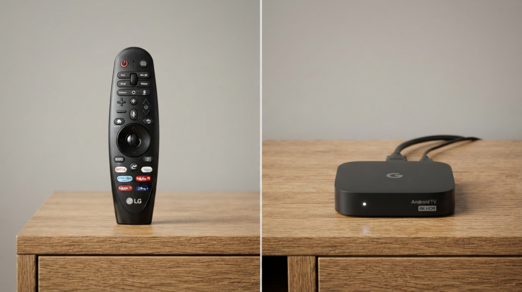 installation SmartOne IPTV LG Android TV box compatible