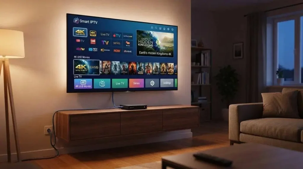 abonnement IPTV Smart TV 2026 guide installation 4K